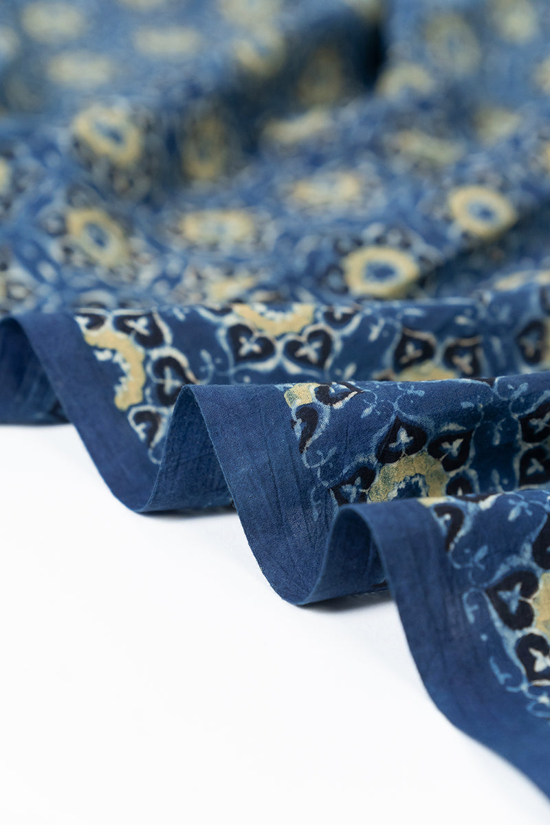 Cotton Fabric - Masara Indigo & Henna