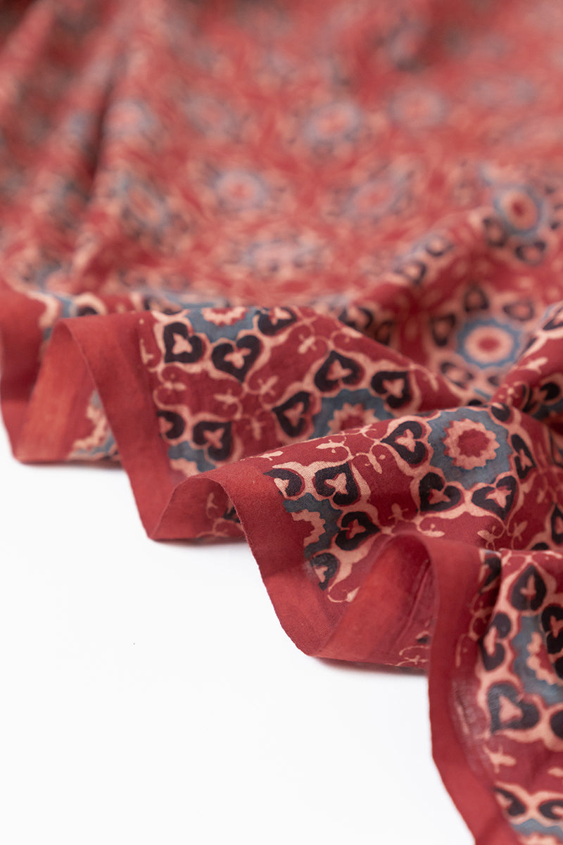 Cotton Fabric - Masara Red