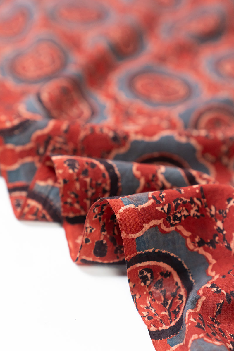 Cut Fabric - Nahal Red