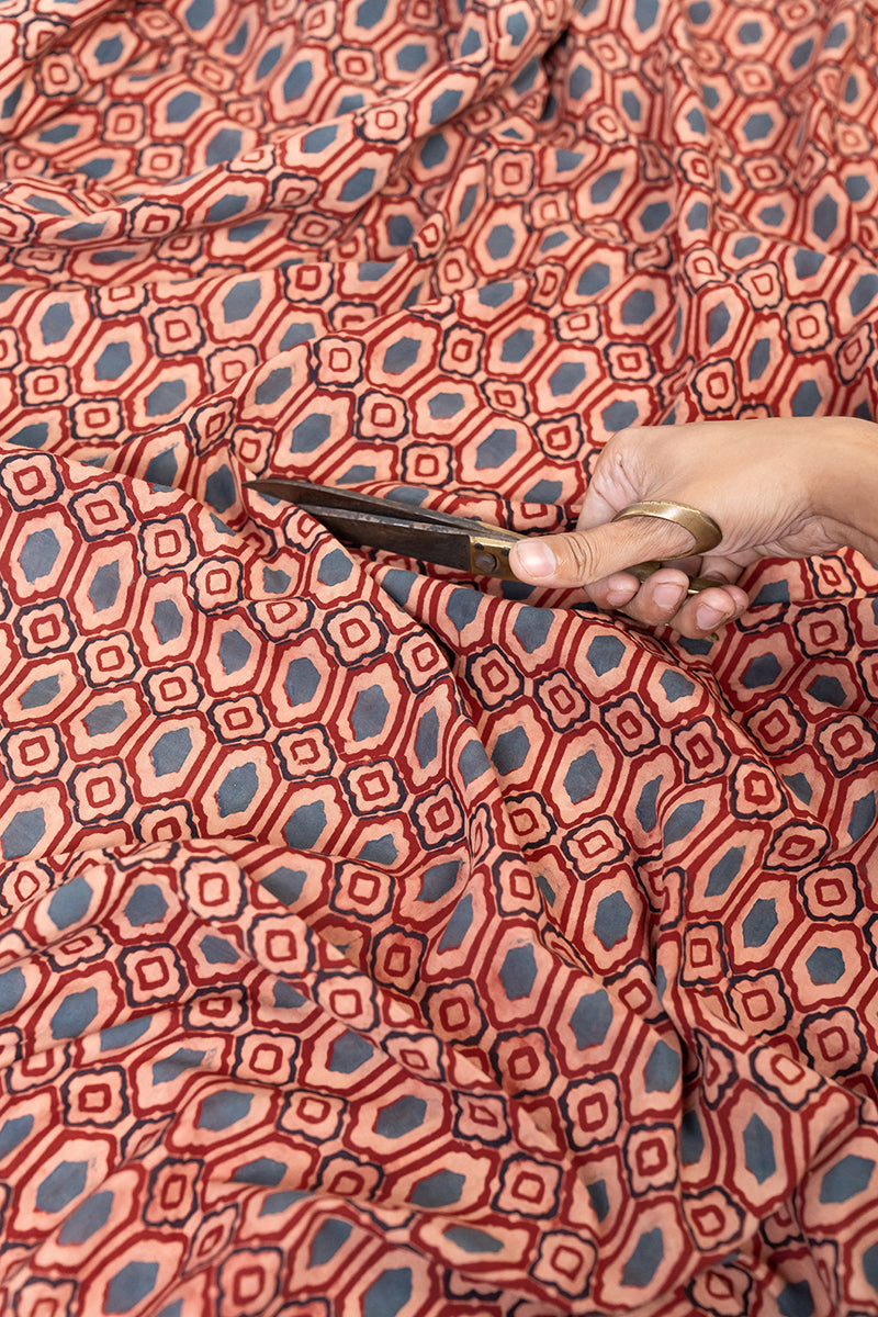 Cotton Fabric - Kalmash Red