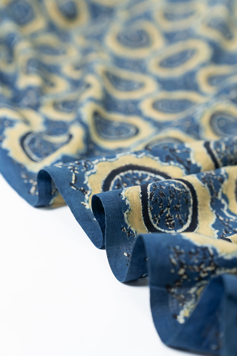 Cotton Fabric - Nahal Indigo & Henna