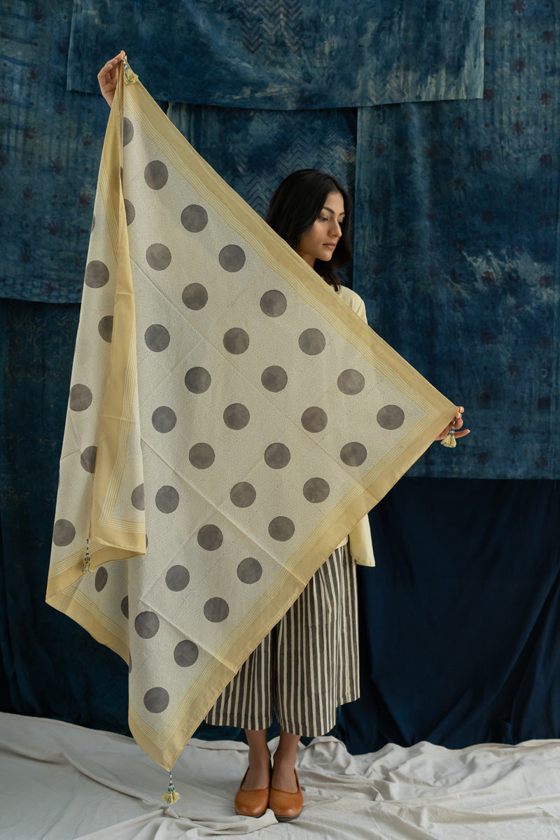 Cotton Scarf - Dots