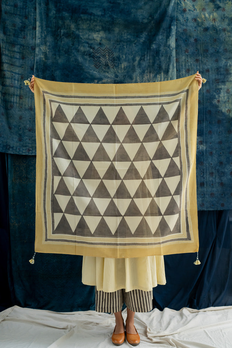 Cotton Scarf - Pyramid