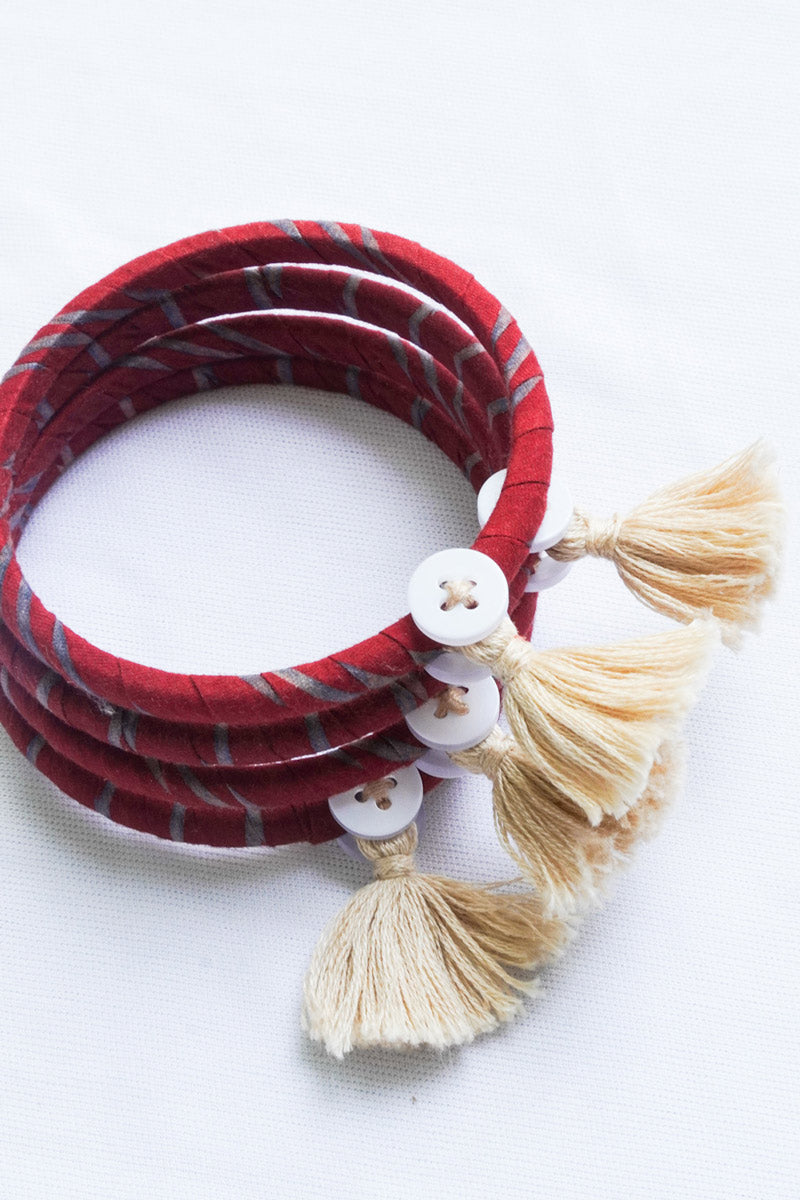 Handmade Bangles - Set of 4