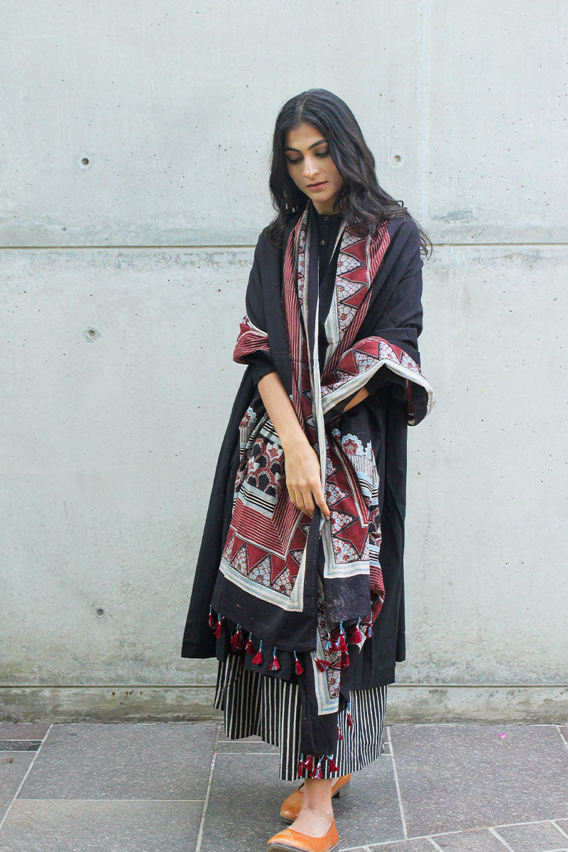 Set of 3 - Kurta, Culotte & Dupatta 02