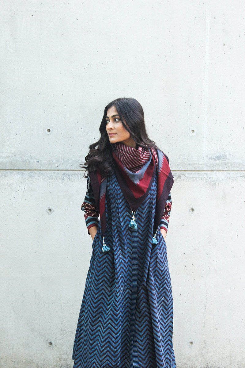 Set of 3 - Kurta, Culotte & Scarf 02