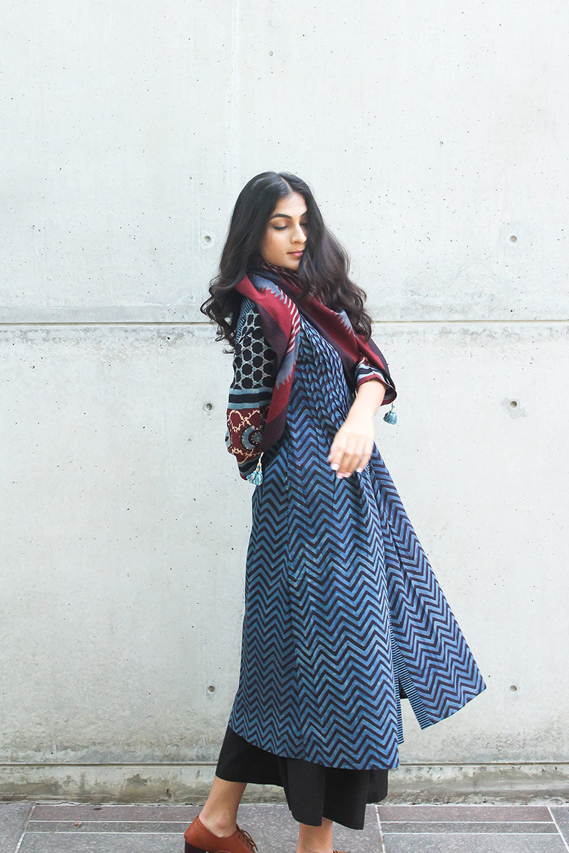 Set of 3 - Kurta, Culotte & Scarf 02