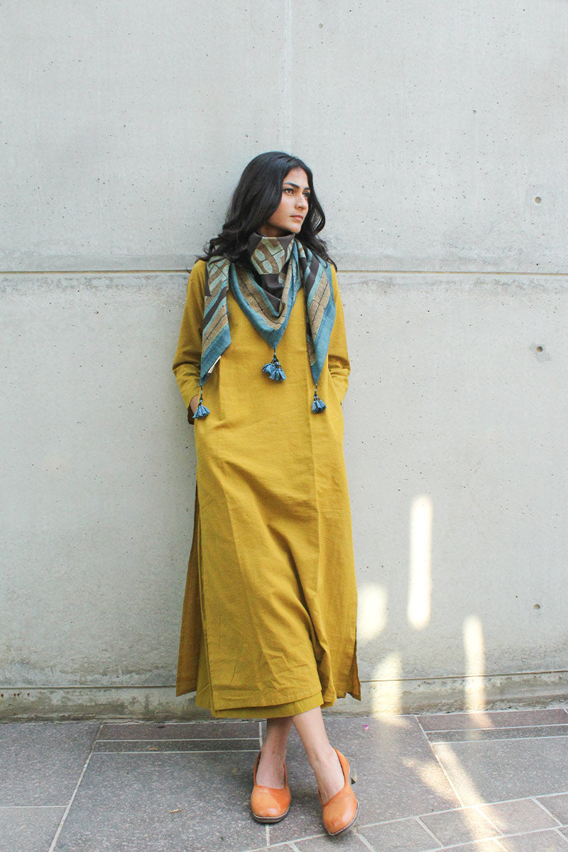 Set of 3 - Kurta, Culotte & Scarf 03