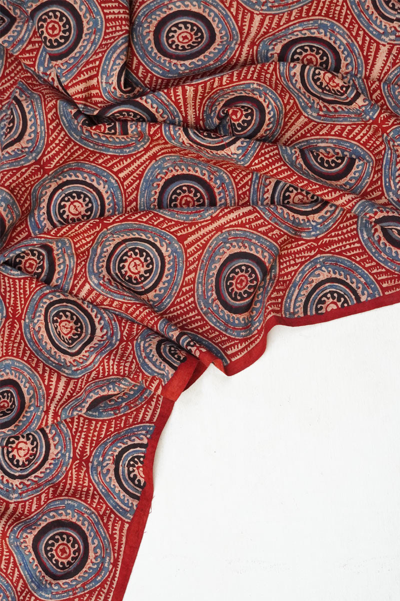 Cotton Fabric - Oran Red
