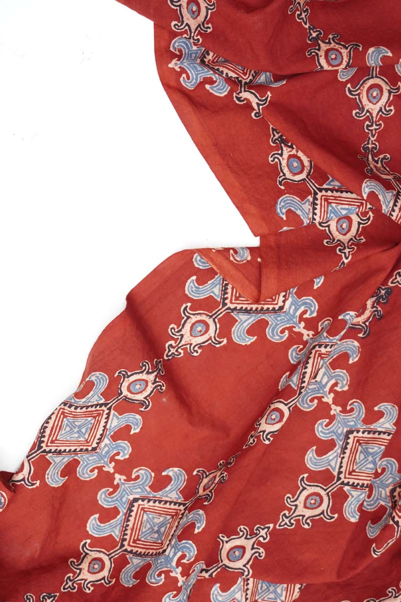 Cotton Fabric - Saaz Red