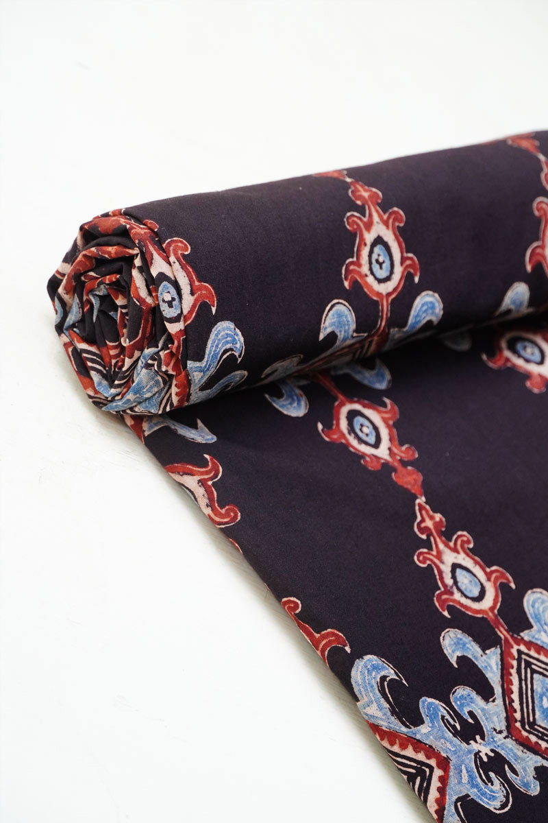 Cut Fabric - Saaz Black