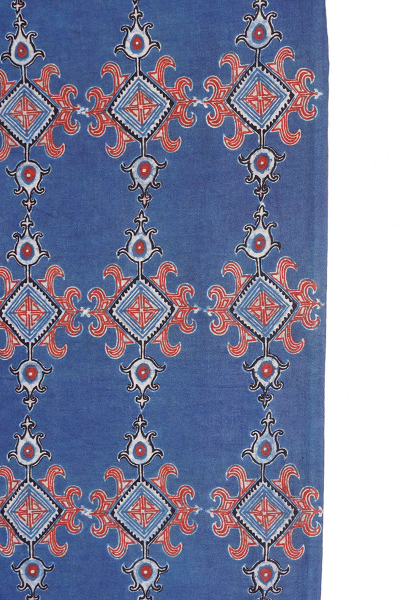 Cotton Fabric - Saaz Indigo