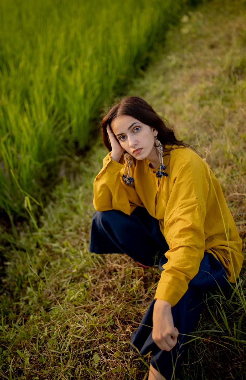 Freesize Antifit Top – Mustard