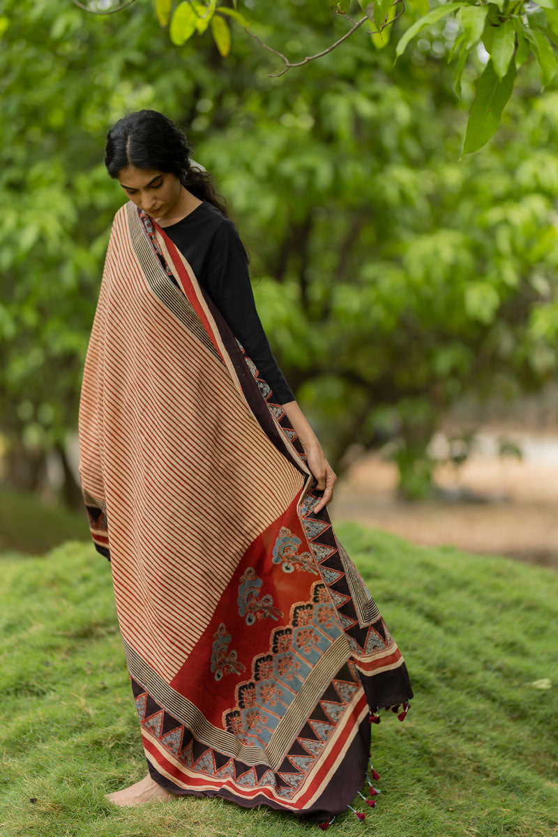 Cotton Dupatta - Tamara