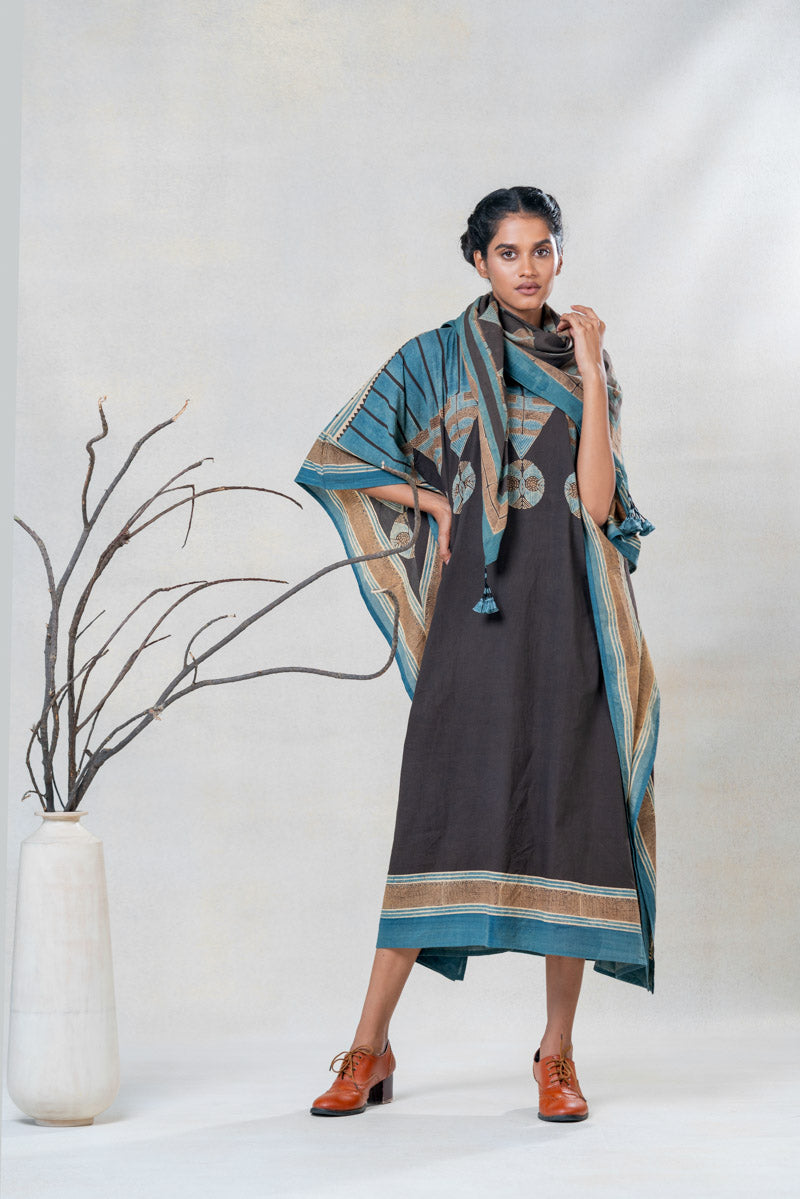 Co-ord Set of 2 – Kaftan & Scarf – Sura 03