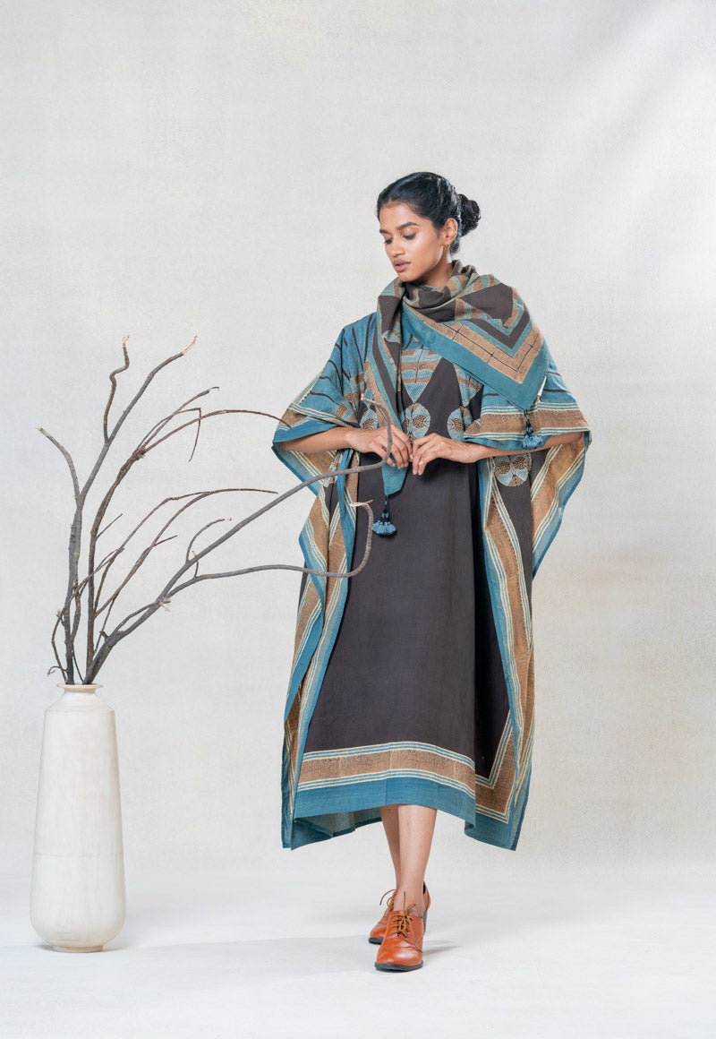 Co-ord Set of 2 – Kaftan & Scarf – Sura 03