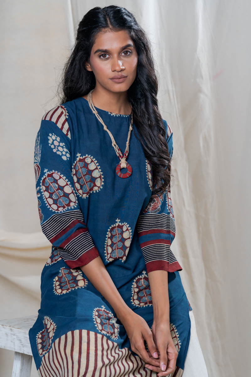 Classic Kurta – Indigo Makarand