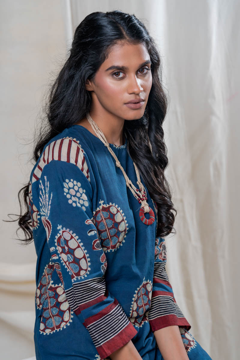 Classic Kurta – Indigo Makarand