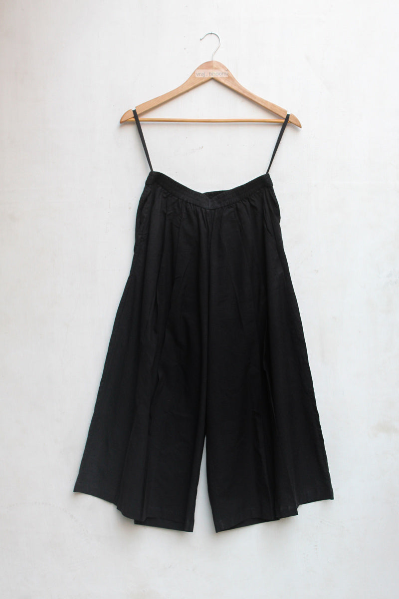 Freesize Black Culottes