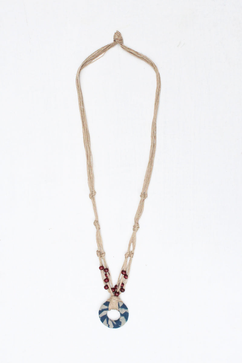 Pendant Necklace – Indigo