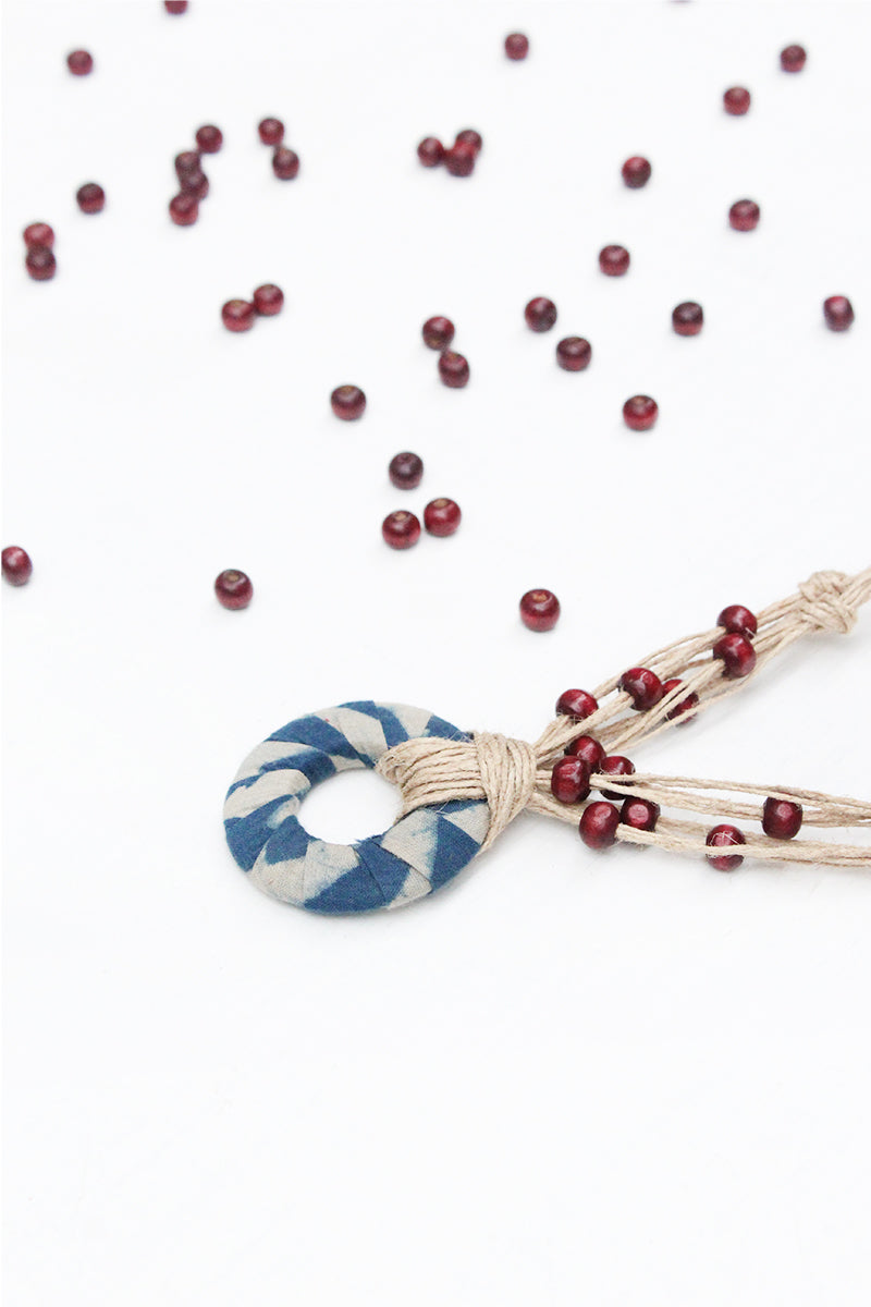 Pendant Necklace – Indigo