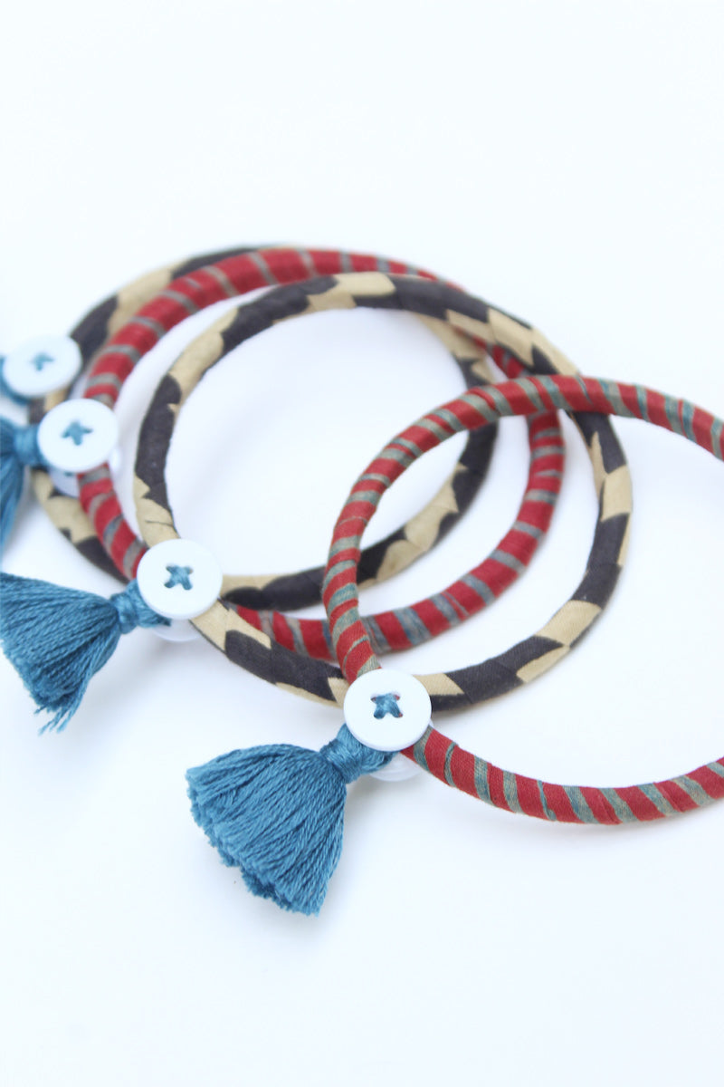 Handmade Bangles - Set of 4