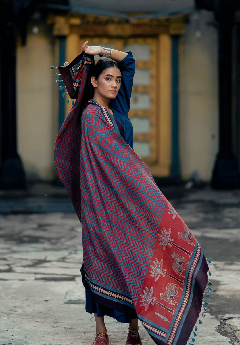 Cotton Dupatta – Gulenar 03