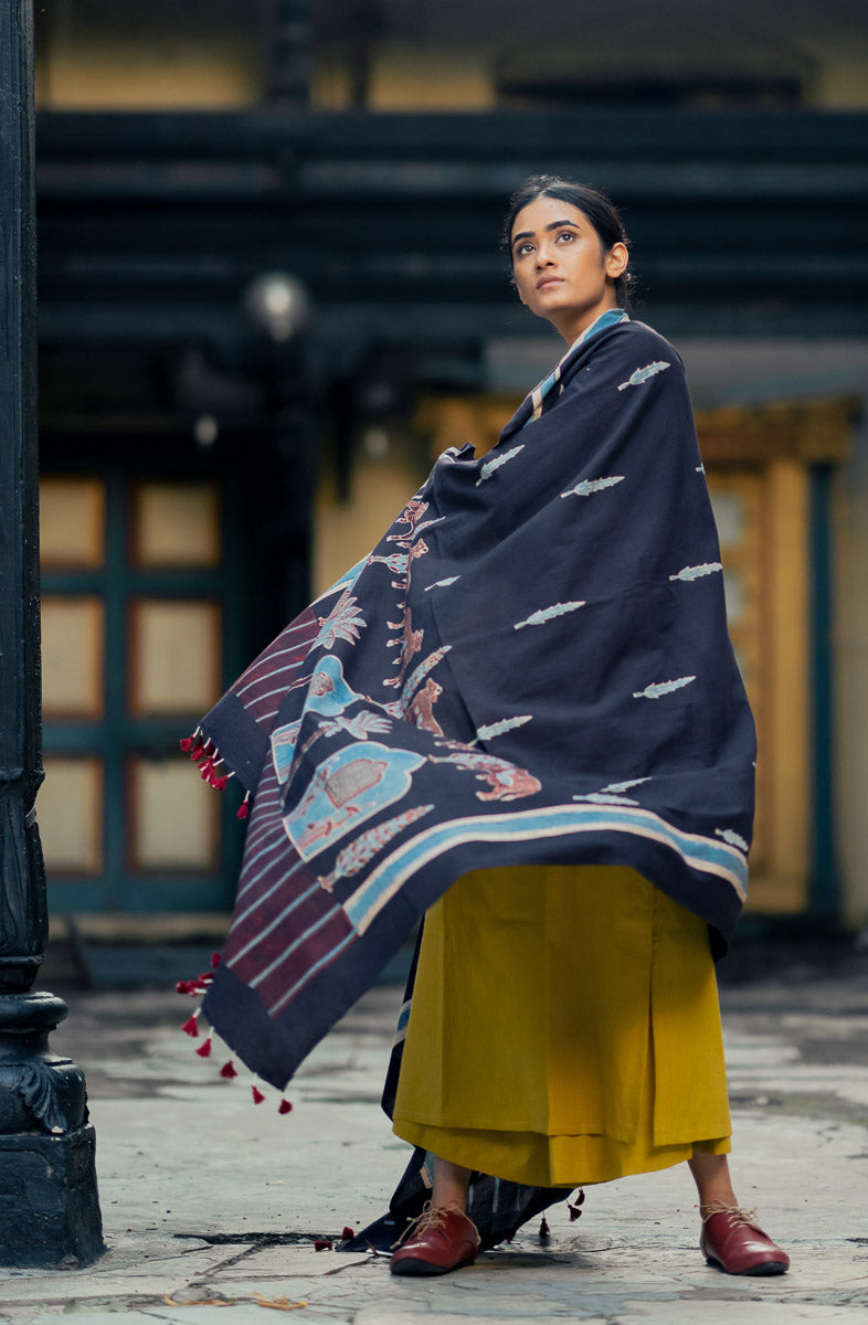 Cotton Dupatta – Shyam 01