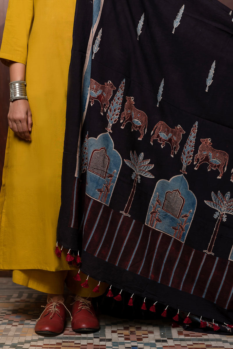 Cotton Dupatta – Shyam 01