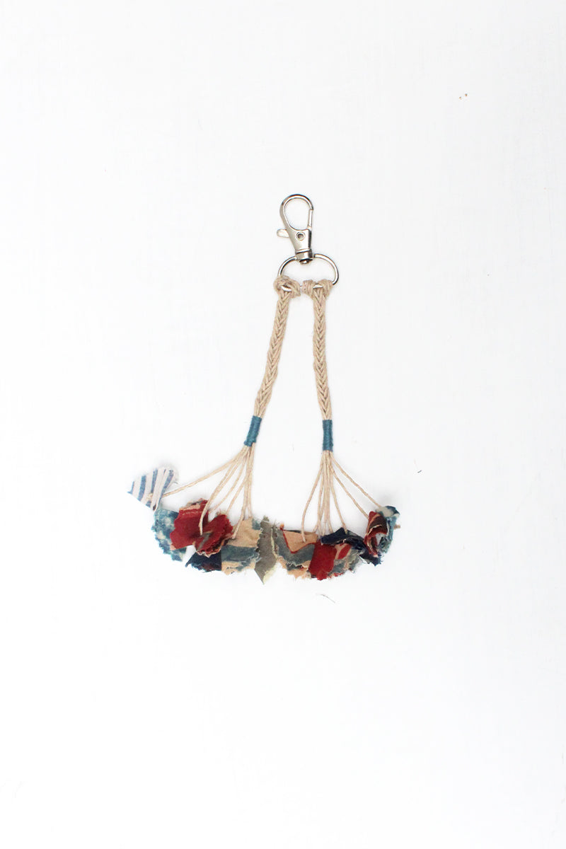 Handmade Bag Charms - Braided with tassels