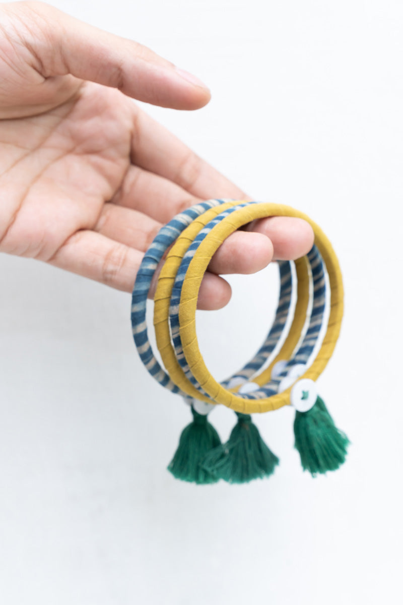 Upcycled Bangles – Set of 4