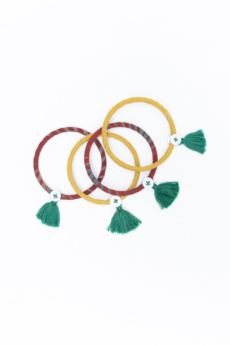 Upcycled Bangles – Set of 4