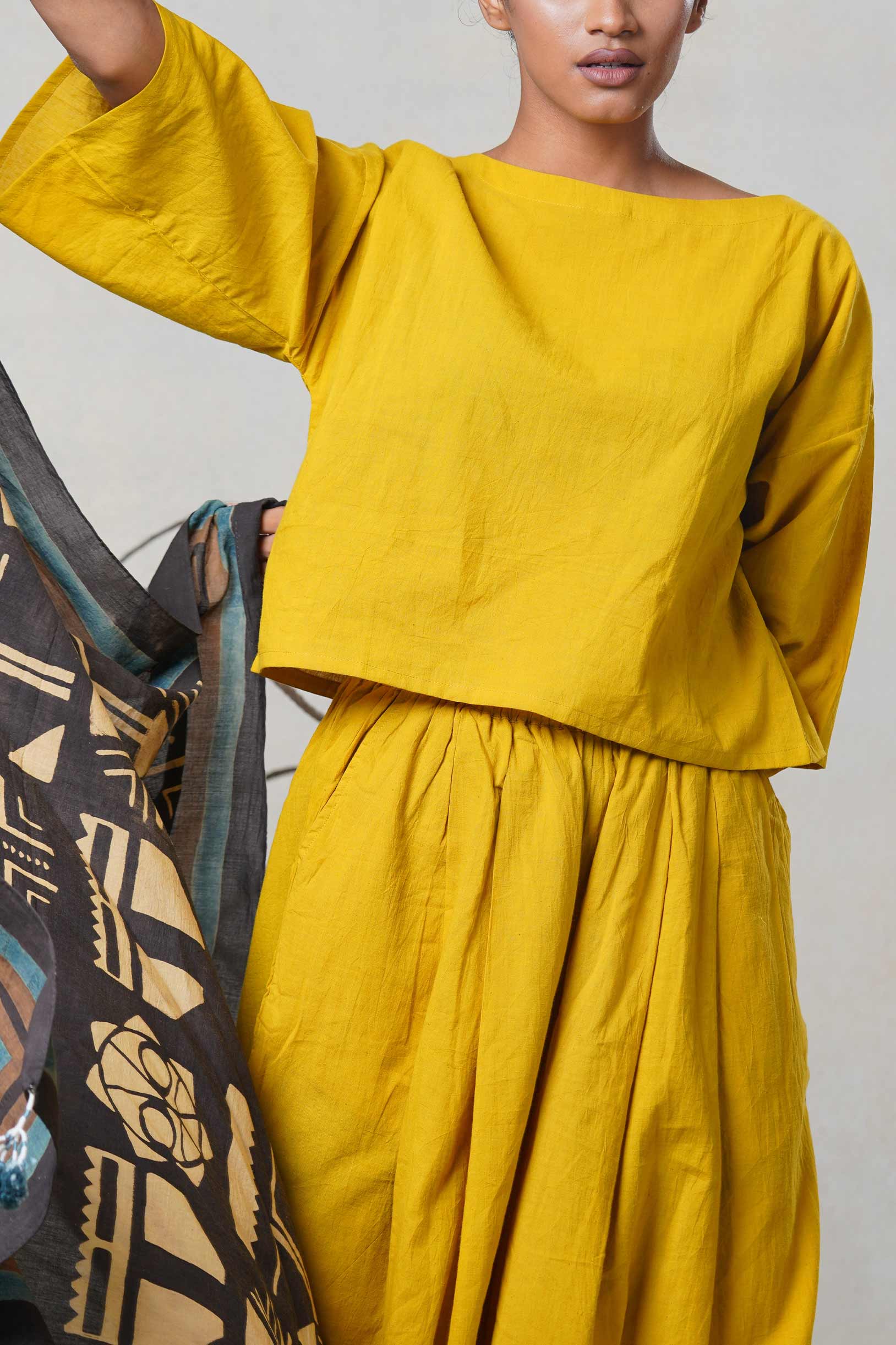 Basic Top – Mustard