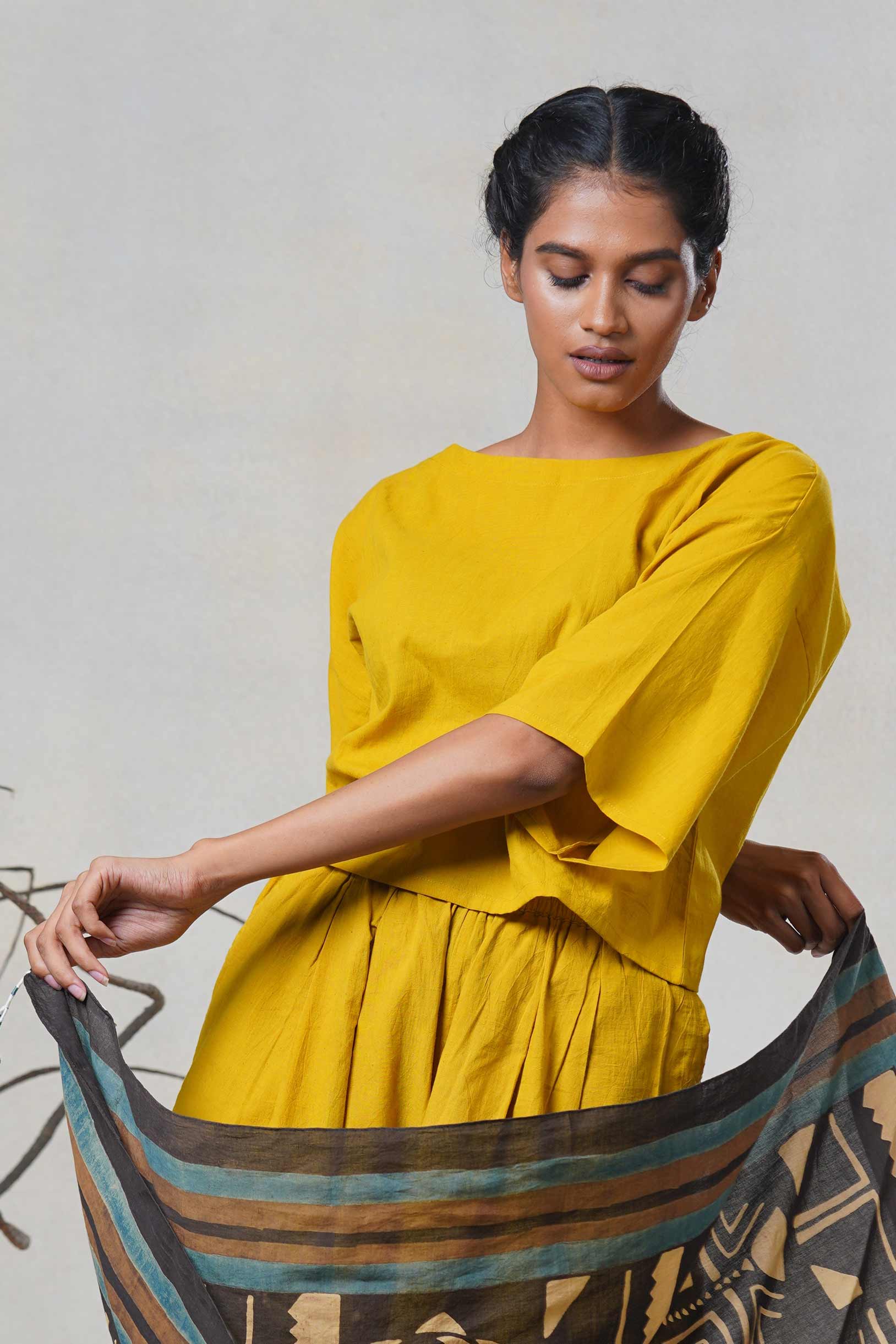 Basic Top – Mustard