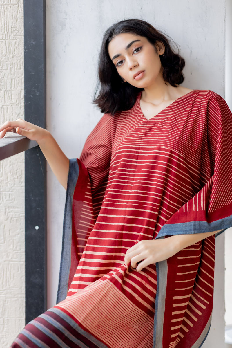 Freesize Kaftan Dress -Geo 03