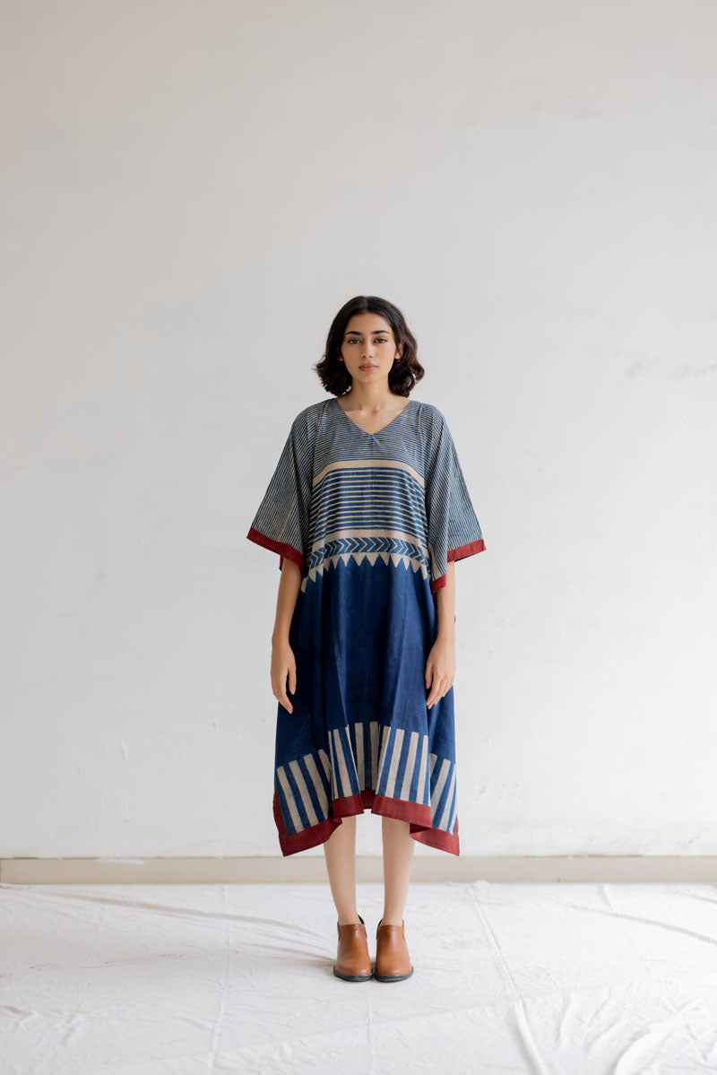 Freesize Kaftan Dress -Geo 20