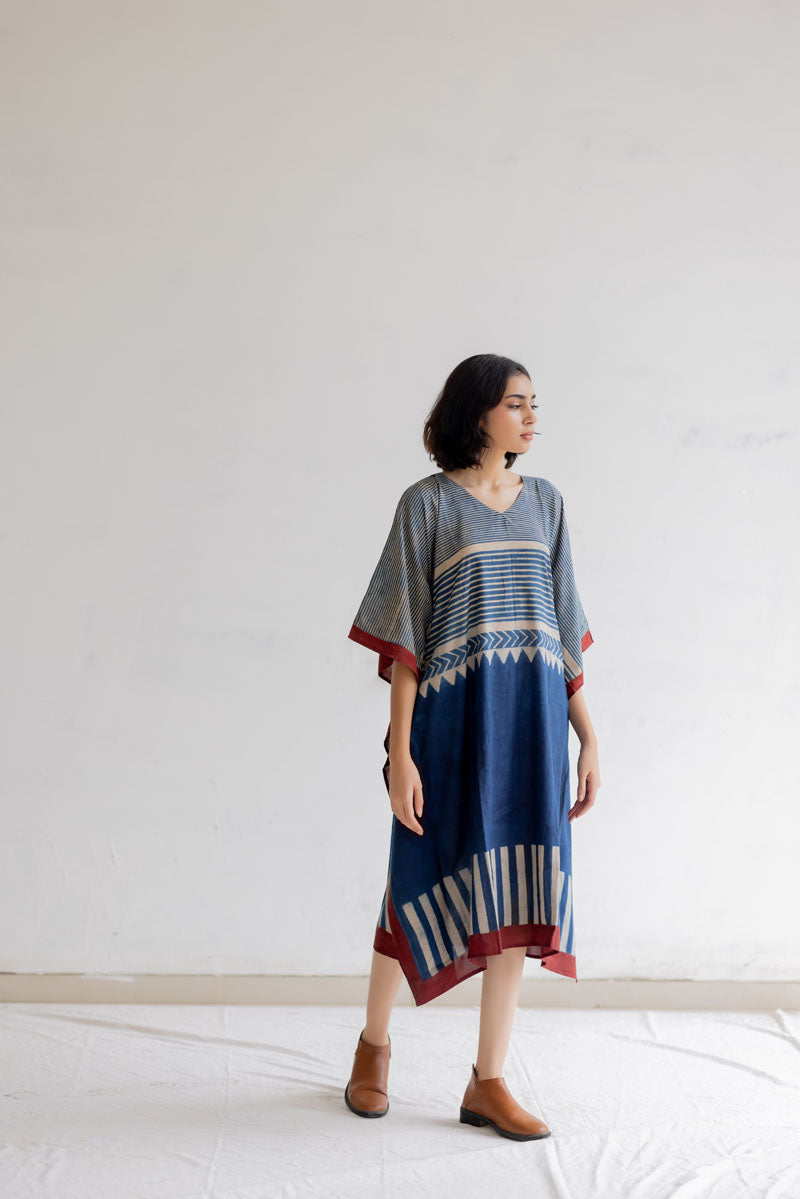 Freesize Kaftan Dress -Geo 20