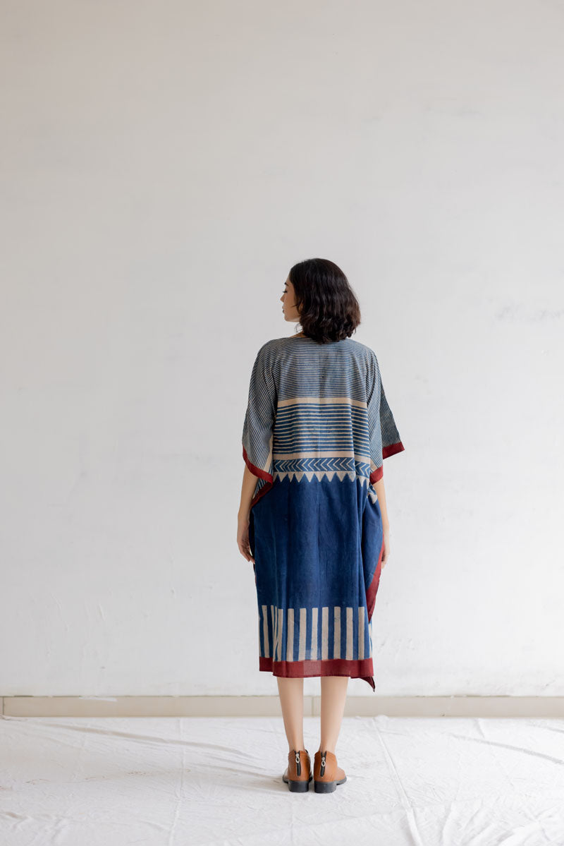 Freesize Kaftan Dress -Geo 20