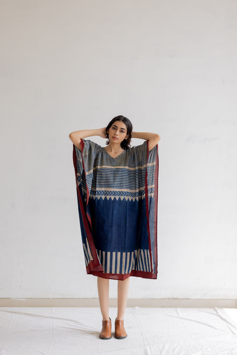 Freesize Kaftan Dress -Geo 20