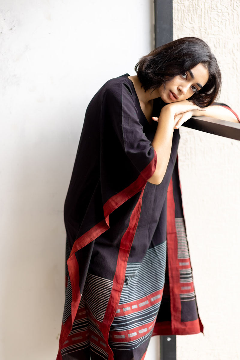 Freesize Kaftan Dress -Geo 08