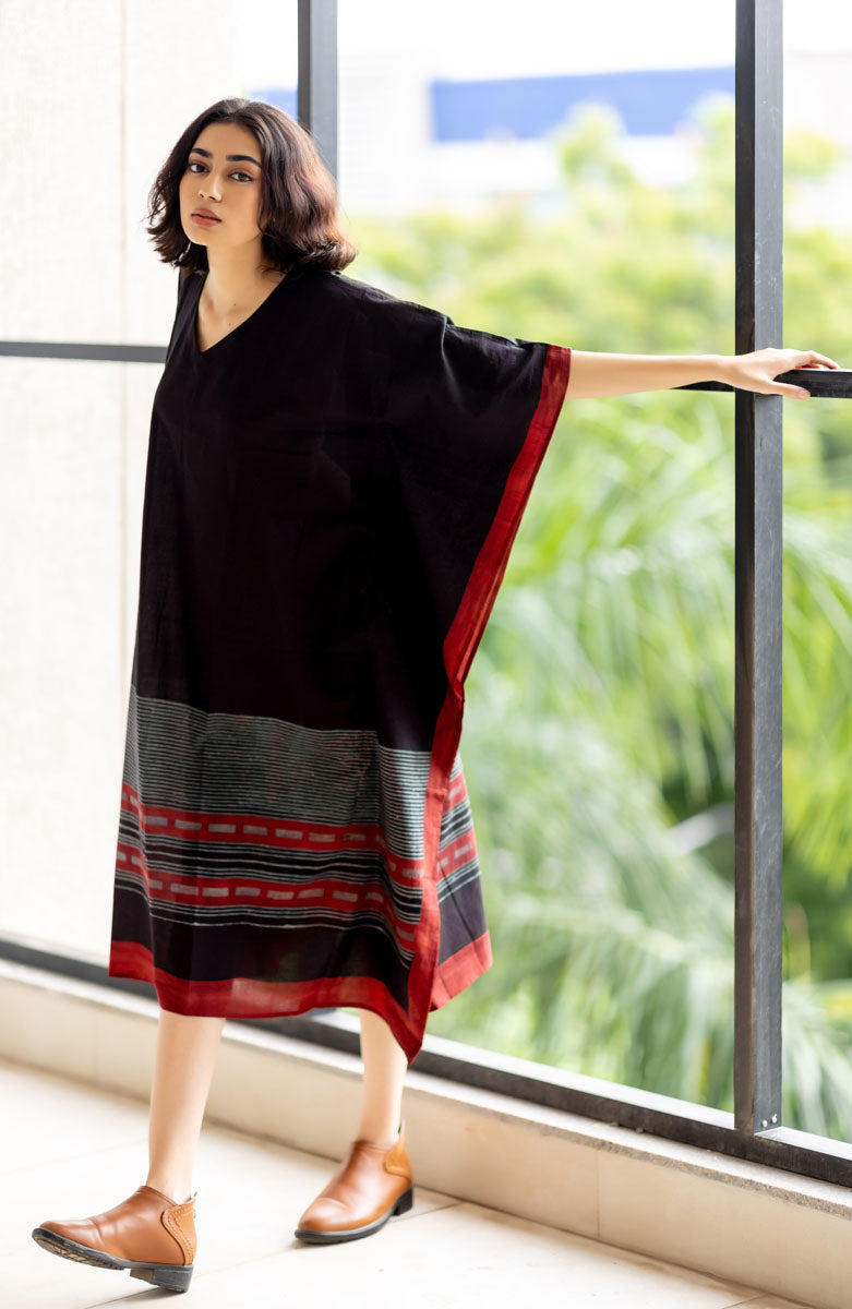 Freesize Kaftan Dress -Geo 08