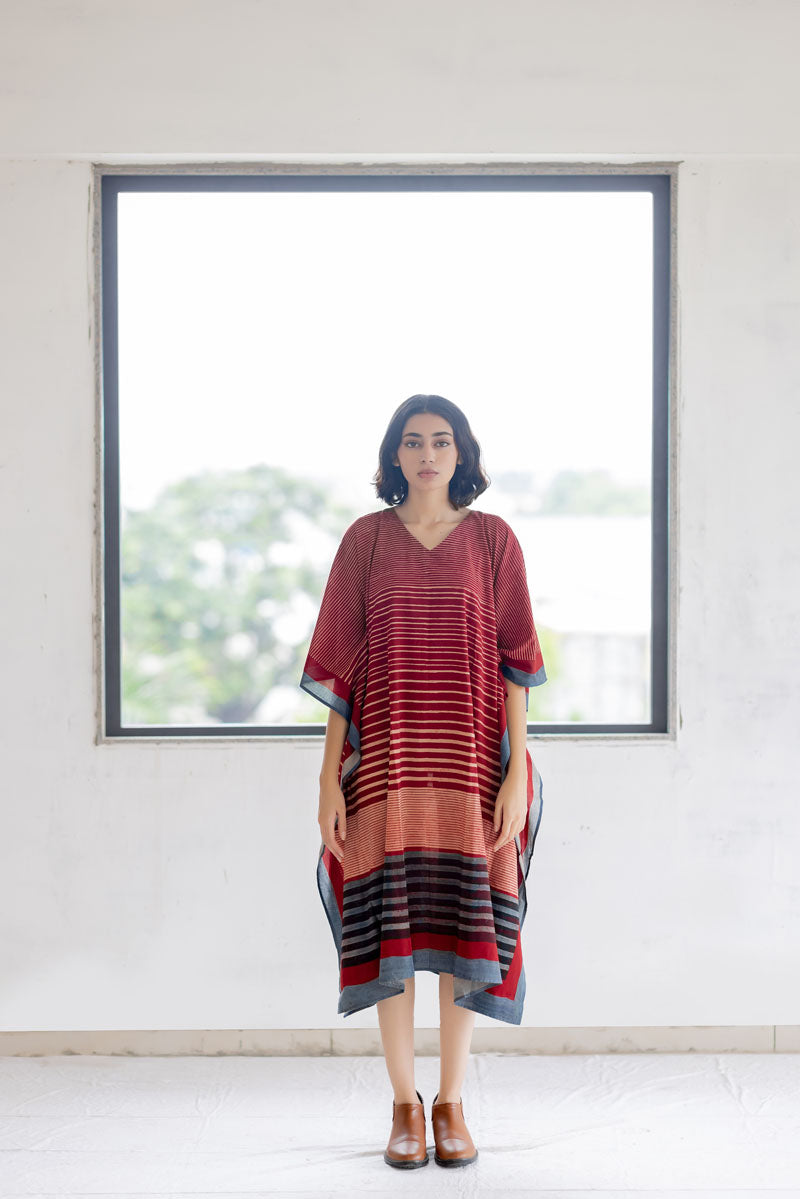 Freesize Kaftan Dress -Geo 03