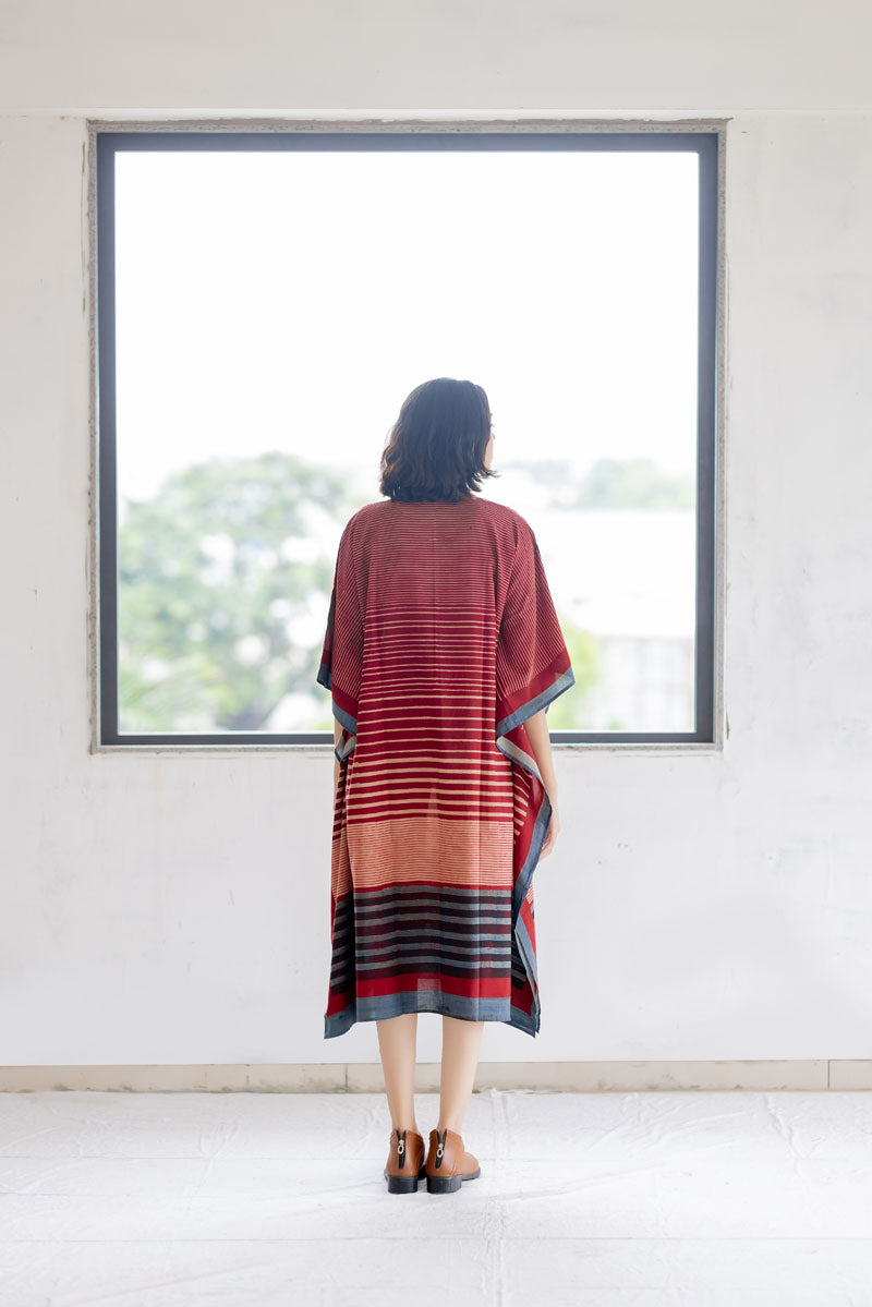 Freesize Kaftan Dress -Geo 03