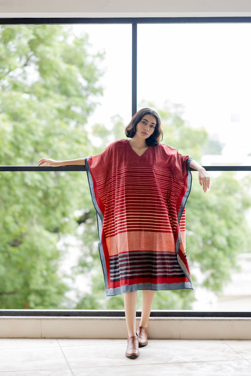 Freesize Kaftan Dress -Geo 03