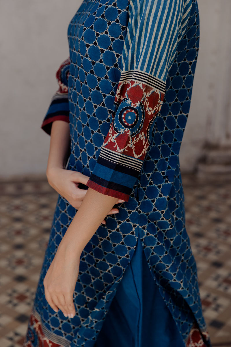 Classic Kurta -Indigo Airin