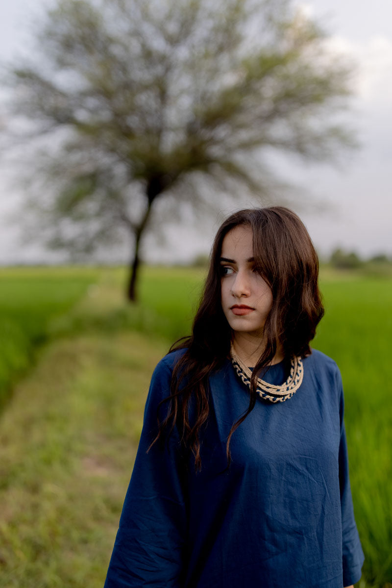 Basic Kurta – Indigo