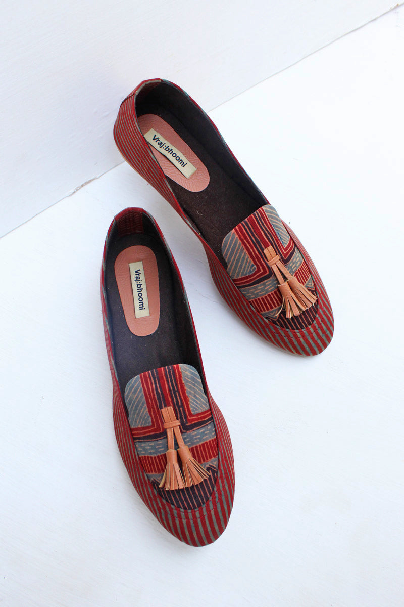 Loafers - Red Stripes