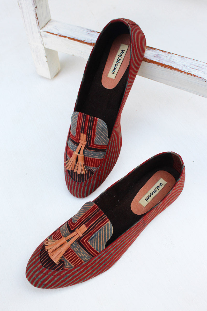 Loafers - Red Stripes