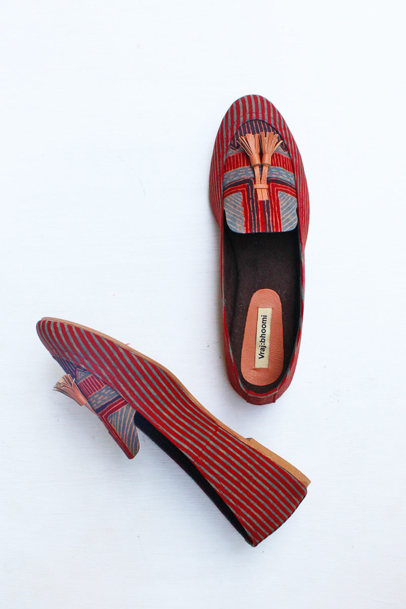 Loafers - Red Stripes