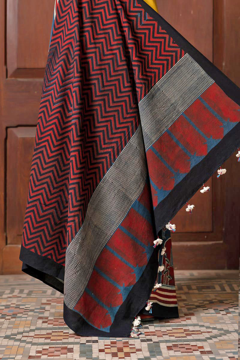 Cotton Saree - Nila 01